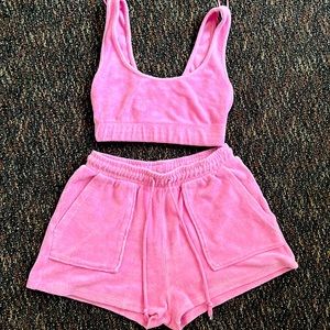 Cute pink summer Two piece